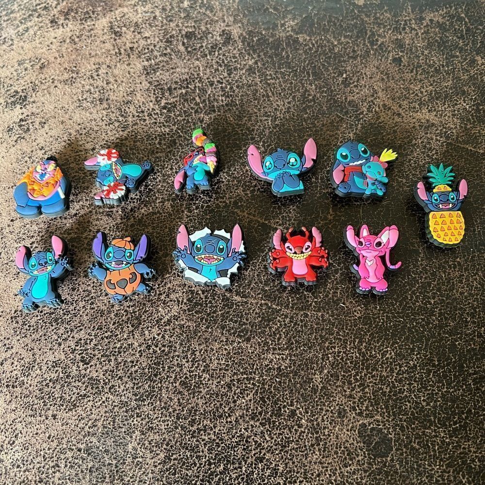 Stitch Characyer Shoe Charms Pack #2